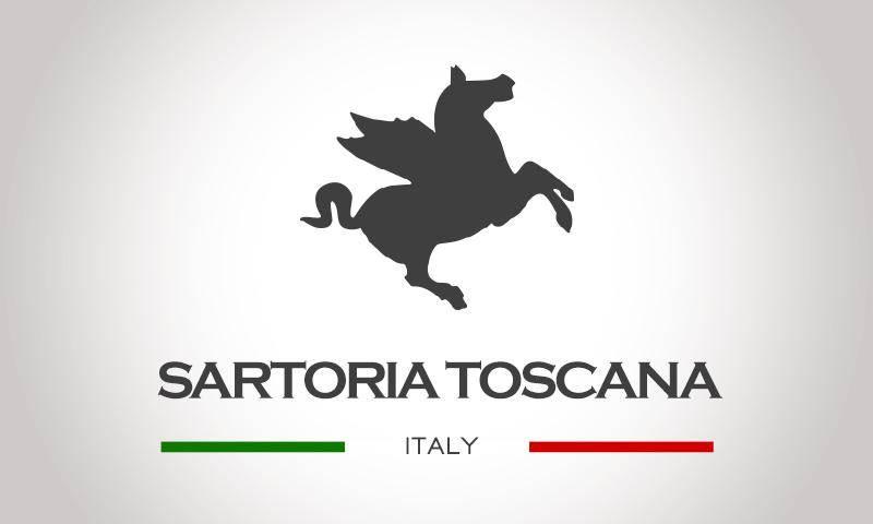 Restyling logo per la Sartoria Toscana, produce capi di abbigliamento per uomo ad Arezzo