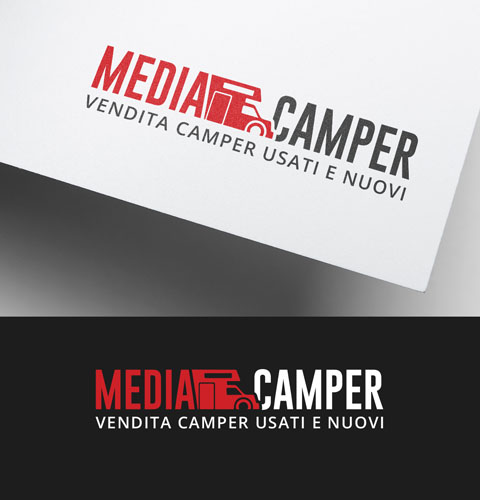 agenzia grafica per la realizzazione del logo vendita camper usati arezzo