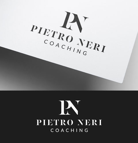 grafica logo coach e allenatore