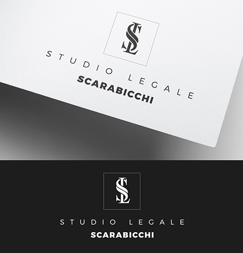 Realizzazione logo per lo studio legale Scarabicchi di Arezzo